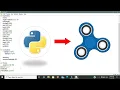How to create a Fidget spinner using python AK Python