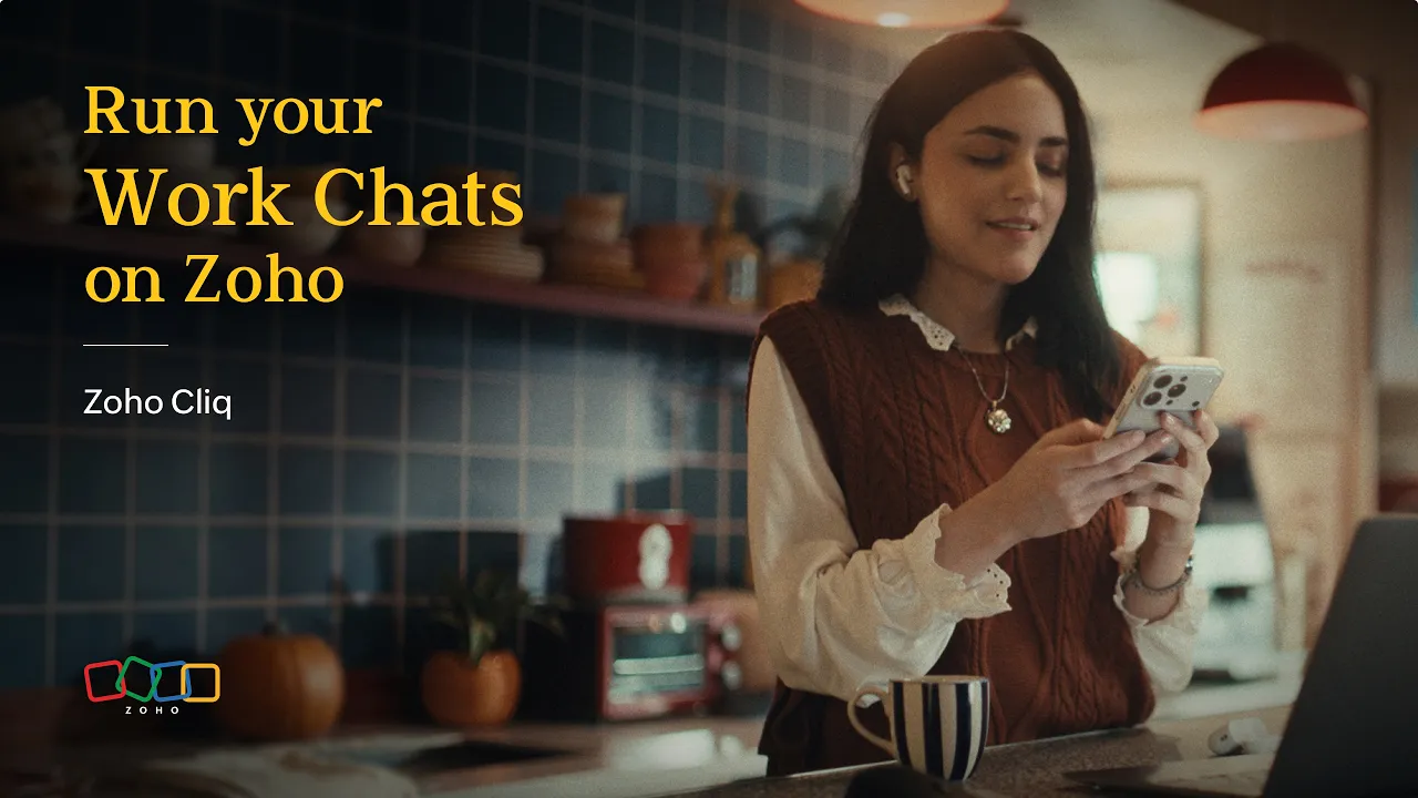 Zoho Cliq App walkthrough video
