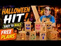 Easy Halloween Woodworking Project That You Can SELL FREE PLANS