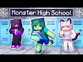 Download Lagu My FIRST Day at MONSTER High School in Minecraft!