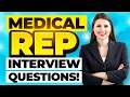MEDICAL SALES REPRESENTATIVE Interview Questions Answers How to PASS a Medical Rep Interview
