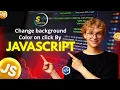 How to Change Background Color on Click Using JavaScript