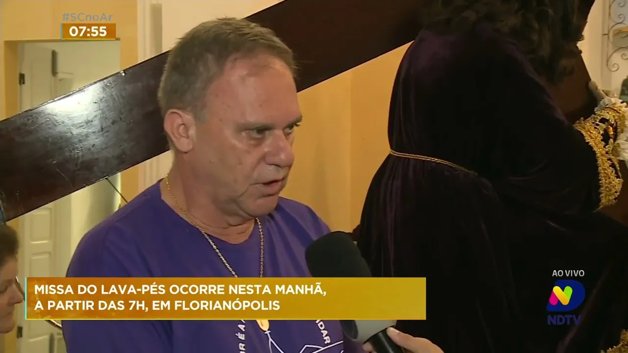 Preparativos à 257ª Procissão do Senhor dos Passos começam nesta quinta-feira em Florianópolis