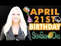 Born On April 21st - Happy Birt ay