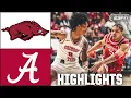 DOUBLE OT THRILLER Arkansas Razorbacks vs Alabama Crimson Tide Full Game Highlights ESPN CBB