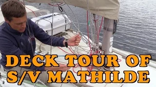 Deck Tour of s/v Mathilde