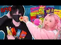 My FUTURE GIRLFRIEND feeds me Mexican Snacks for the first time