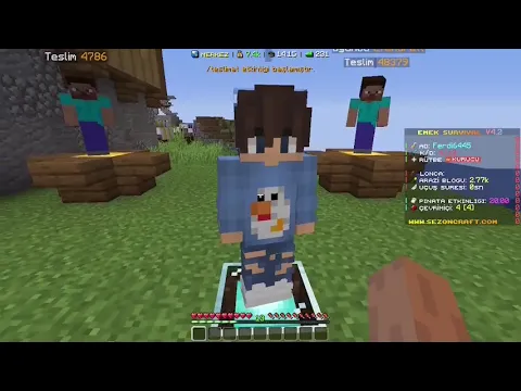 Minecraft server video for Sezoncraft