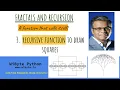 3 Fractals and Recursion Analysis of how the recursive function to draw squares works
