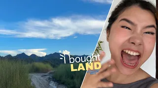 I bought a LANDDDD my content creation journey