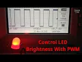 PWM on Raspberry Pi Python - Controlling LED Brightness More
