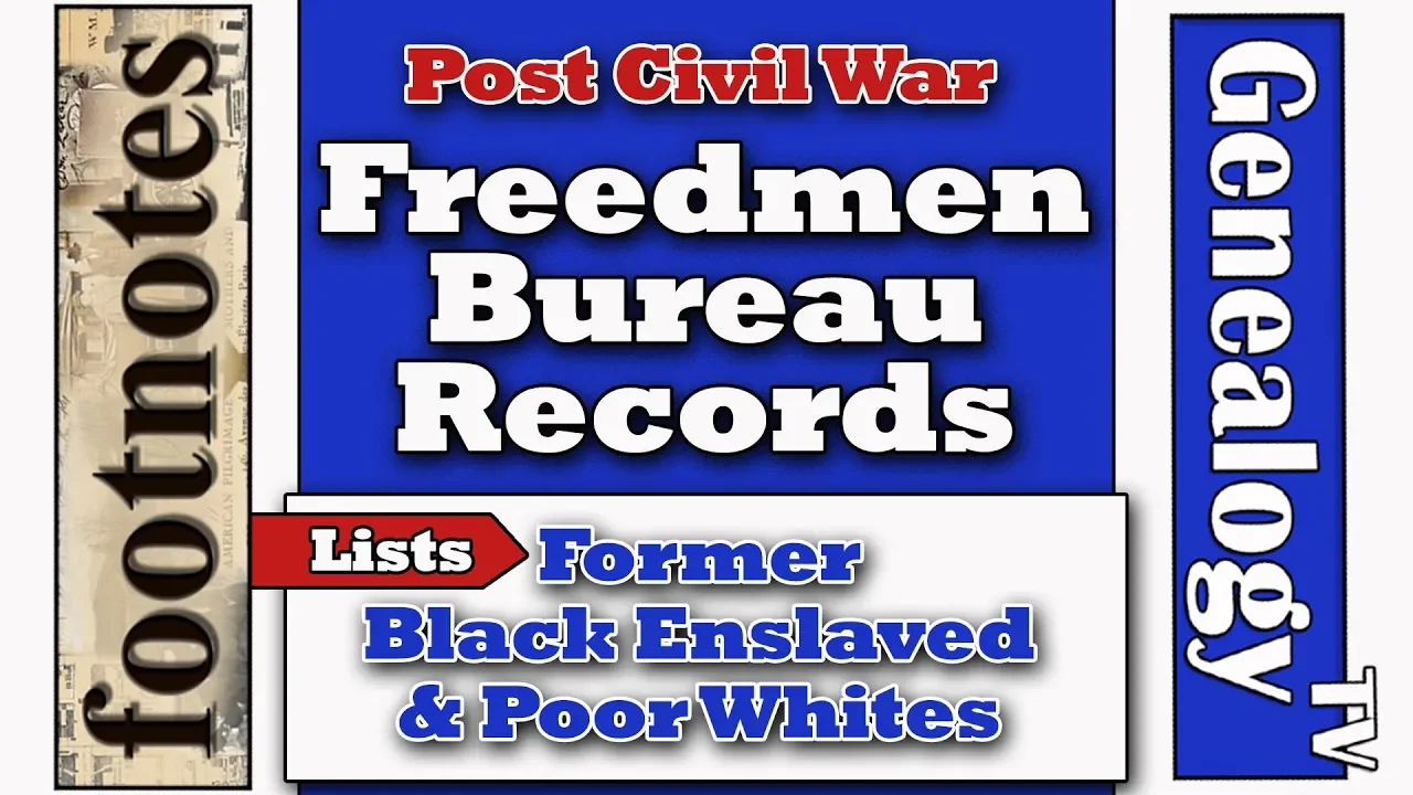 Freedmen Bureau - African American & Poor Whites - Post Civil War