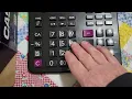 On the Go Adding Machine REVIEW Casio HR-200RC Printing Calculator