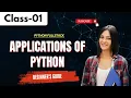 Python FullStack Class 01 Applications Of Python Beginner s Guide 91 9652532383