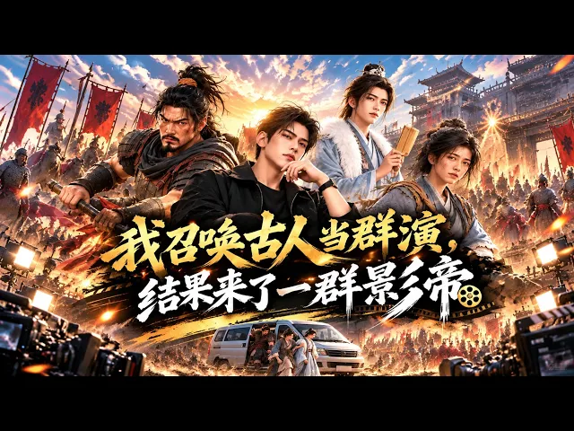 我召唤古人当群演,结果来了一群影帝