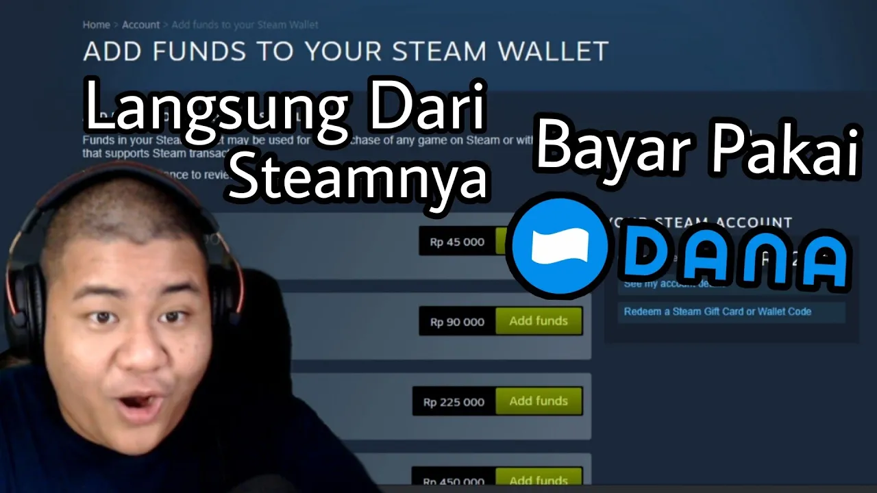 Cara Isi Steam Wallet Di Android