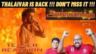 annaatthe official teaser reaction rajinikanth kushbu meena siva nayanthara d imman