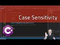 2 3 Syntax Case Sensitivity - Learning C