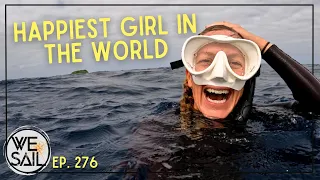 Happiest Girl in the World – Swimming with Whales in Tonga  | EPISODE 276