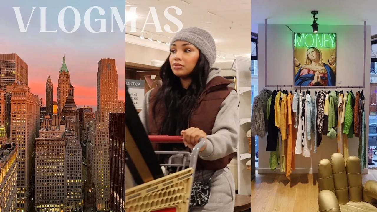 Living Alone In NYC | new home tour? shop for home decor & my adult coping skills | Vlogmas Day 7