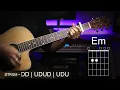 ROYA JAB TU (Vishal Mishra) Easy Guitar Chords & Strumming Lesson
