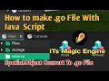 How to Make SpatialObject go File with Java in ITs Magic Engine