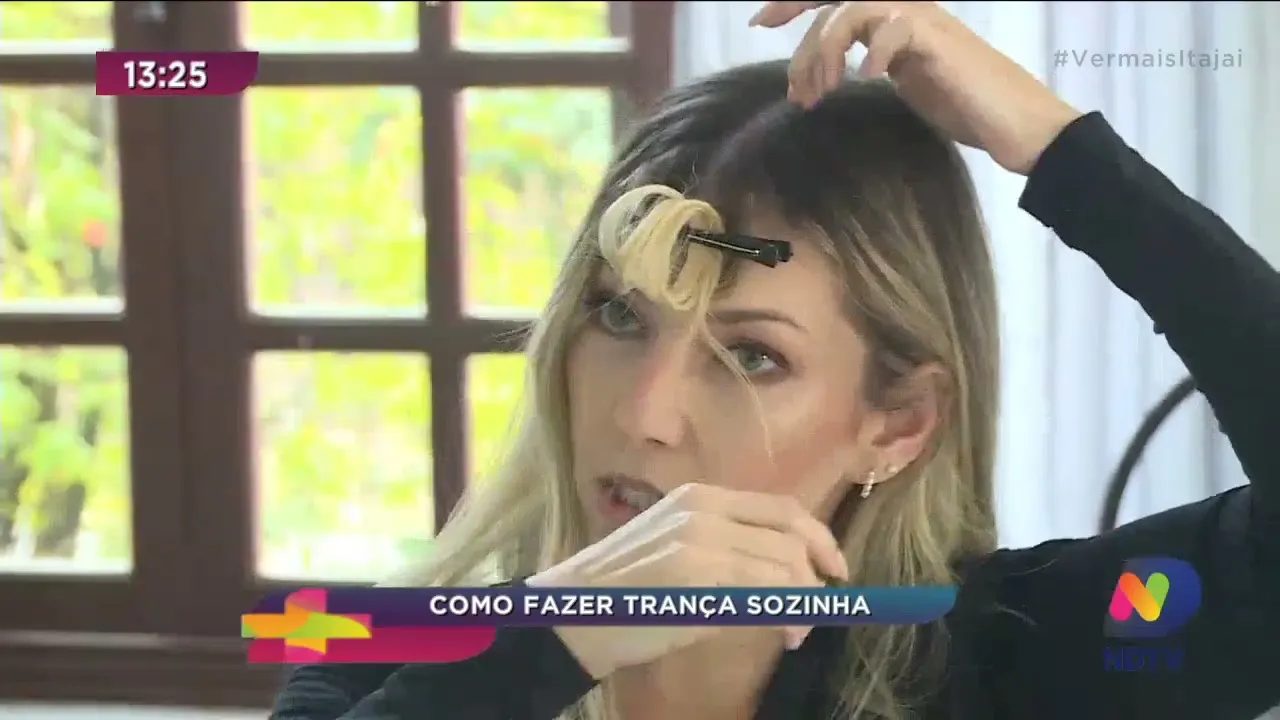 Como fazer trança sozinha