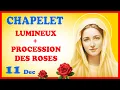 CHAPELET - NDML 🙏 Jeudi 11 Décembre - Fatima