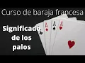 French deck course Meaning of the suits and colors of the French deck