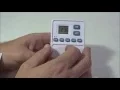 Utilitech Digital Wall Switch Timer How to program for a one time on