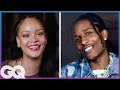 Lagu Rihanna Asks A$AP Rocky 18 Questions | GQ