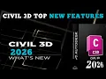 Civil 3d New Features 2026 for Beginners What s New in Civil 3D eazysurveys