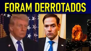 TRUMP ADMITE DERROTA E MARCO RUBIO CONFESSA QUE A CASA CAIU PROS EUA!! FIM DO IMPERIALISMO!!