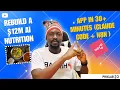 Create the 12M AI Nutrition App in 30 Minutes Claude Code n8n