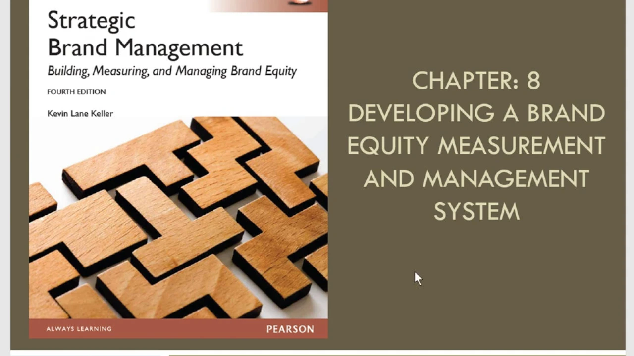 Keller Ch 9 Week 8 Developing A Brand Equity Measurement and Management System