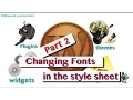 Changing fonts in your Wordpress CSS Style Sheet