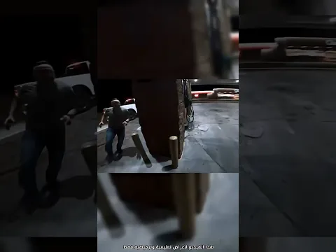 مجنون يلاحق دراجين دراجين 😱