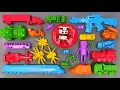 Download Lagu Membersihkan Mainan Mobil Balap, Bus Telolet, Kereta Api, Truk Molen, Tank Baja, Beko Excavator