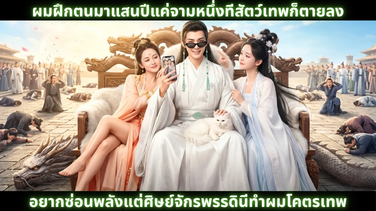 [ซีรีส์จีน] ผมฝึกตนมาแสนปีแค่จามหนึ่งทีสัตว์เทพก็ตายลง อยากซ่อนพลังแต่ศิษย์จักรพรรดินีทำผมโคตรเทพ poster