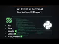 Hackathon II Phase 1 Python CLI Todo App with Reusable Intelligence