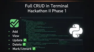 Hackathon II Phase 1 Python CLI Todo App with Reusable Intelligence