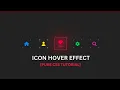 CSS Glowing Icon Hover Effects CSS Hover Effects with mcawali
