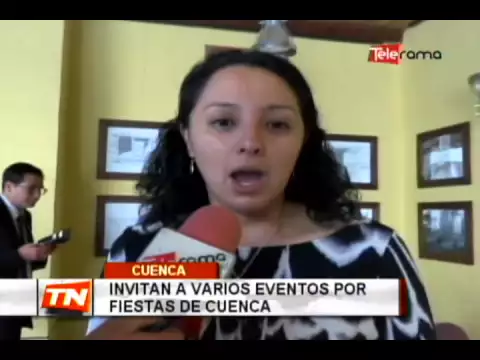 Invitan a varios eventos por fiestas de Cuenca