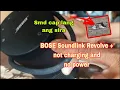 BOSE Soundlink Revolve Plus not charging and no power problem