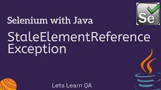 Selenium WebDriver Java StaleElementReferenceException