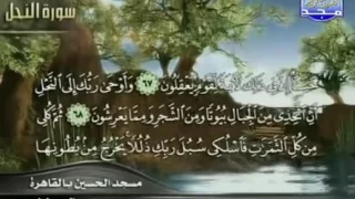 الشيخ محمد صديق المنشاوى سورة النحل مسجد الحسين بالقاهرة 1969م 