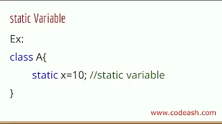 static keyword in java use of static keyword in java
