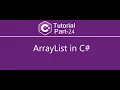 ArrayList in C C Tutorial Part - 24