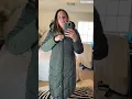Cole Haan Bib Insert Down Feather fill coat