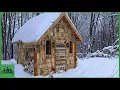 Lagu Building a house from pallets in winter. From beginning to end